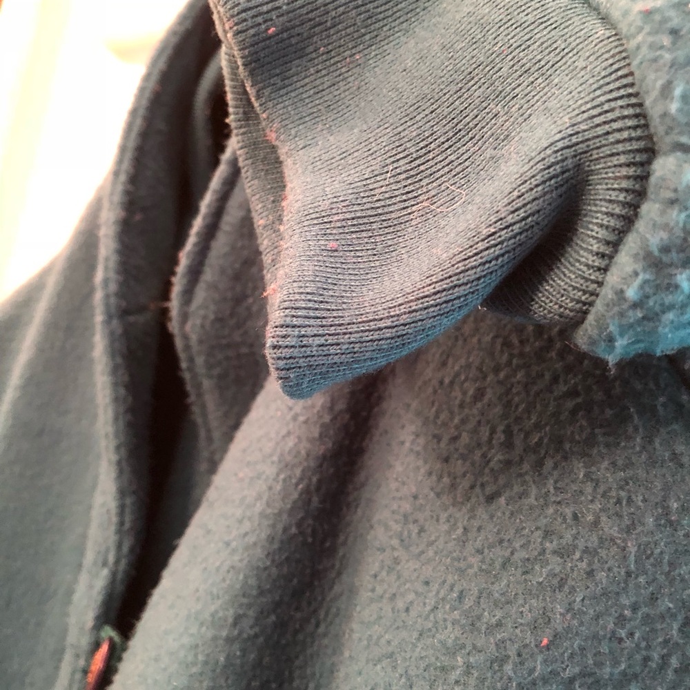Fleece jacket full button front - Picture 4 of 6